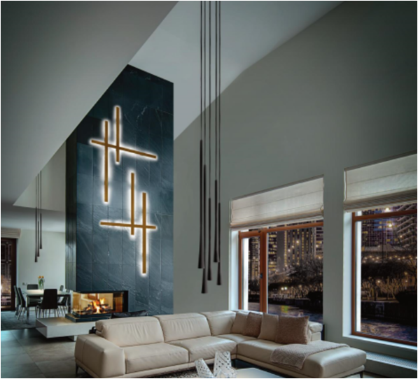 CÁCH LỰA CHỌN VÀ BỐ TRÍ ĐÈN LED ÂM TRẦN CHO PHÒNG KHÁCH ĐẸP 1 33