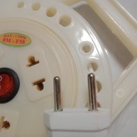 Ổ cắm quay 3 chổ cắm có công tắc Fubon 1200W F56/F58/F60 2 f56 3