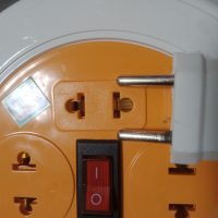 Ổ cắm quay 4 chổ cắm có công tắc Fubon 1200W F90/F91/F92 2 f90 3