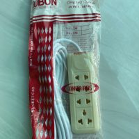 Ổ cắm 4 trắng Fubon có dây 3 mét F62 1 f611