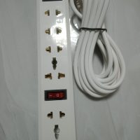 Ổ cắm 6 chổ cắm trắng Fanagold có dây 3000W 1 o6fa2