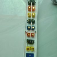 Ổ cắm 6 lổ 3 công tắc trắng Fubon có dây T11/T12 3 t11 4